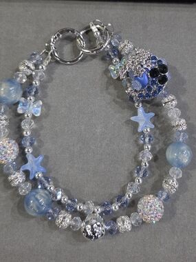 Bag Charm Blue Moon